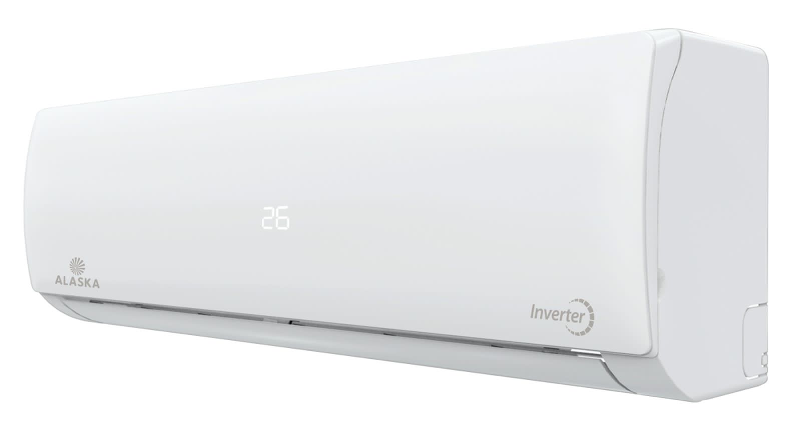 Alaska, Wall mounted, inverter, air conditioner, aircon, 12000btu, energy saving, R32 refrigerant, modern, newest technology