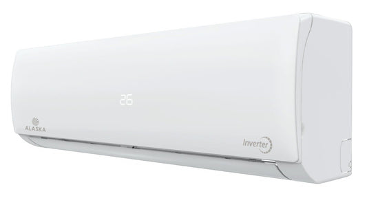 Alaska, Wall mounted, inverter, air conditioner, aircon, 12000btu, energy saving, R32 refrigerant, modern, newest technology