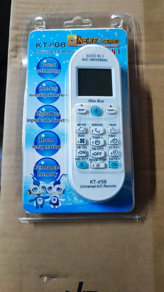 Universal air conditioner remote controller